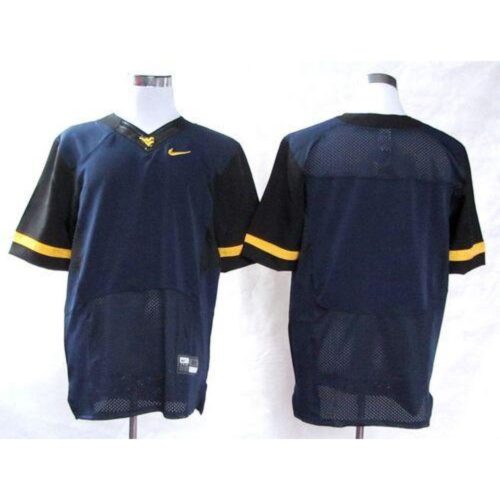 6861c7063050a_1 Mountaineers Blank Navy Blue Stitched NCAA Jersey