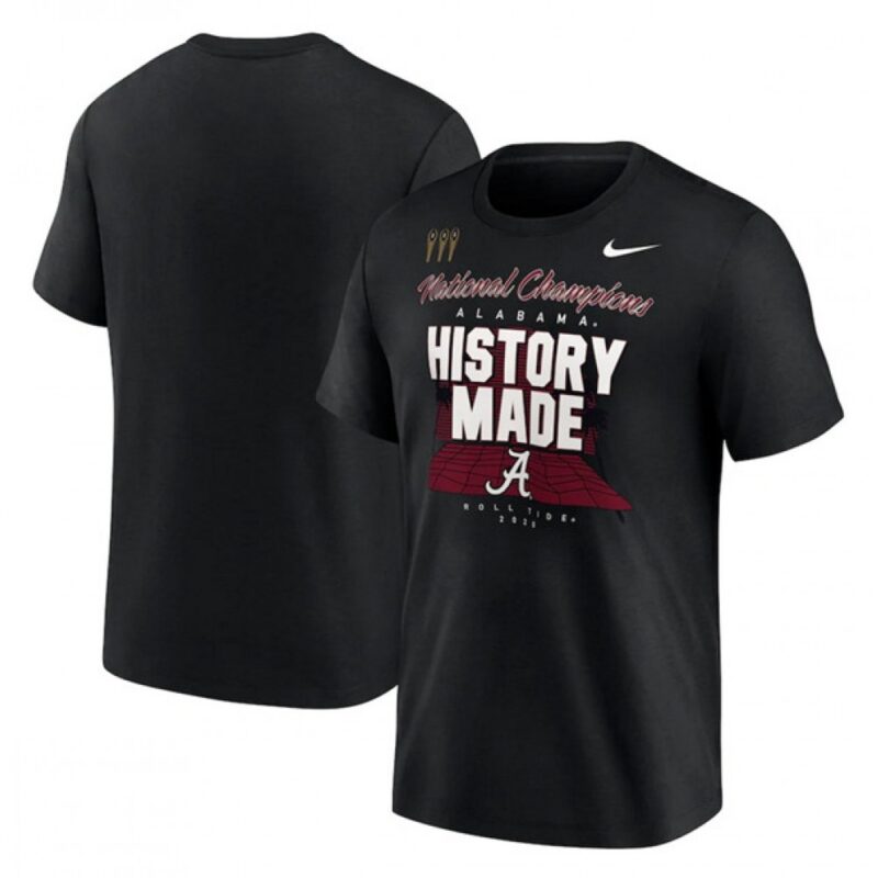 6861c70f3c8e4_1 Men's Alabama Crimson Tide 2020 Black National Champions T-Shirt
