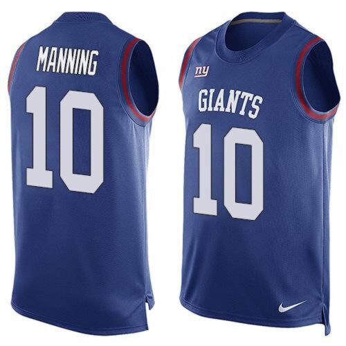 6861c72b7686f_1 Giants #10 Eli Manning Royal Blue Team Color Men's Stitched NFL Limited Tank Top Jersey