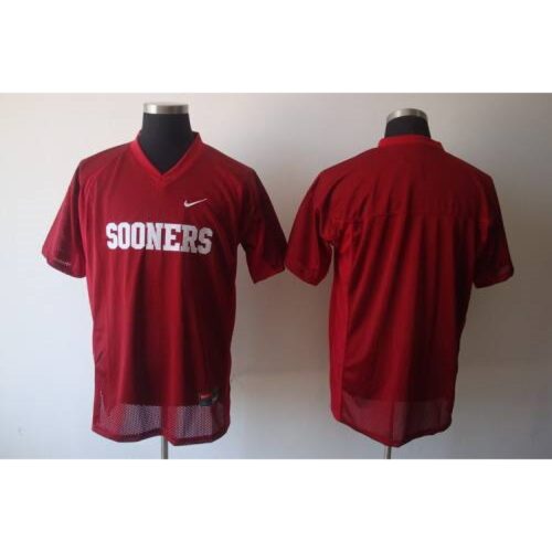 6861c739657b7_1 Sooners Blank Red Stitched NCAA Jersey