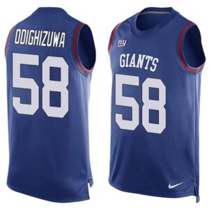 6861c75b8fc46_1 Giants #58 Owa Odighizuwa Royal Blue Team Color Men's Stitched NFL Limited Tank Top Jersey