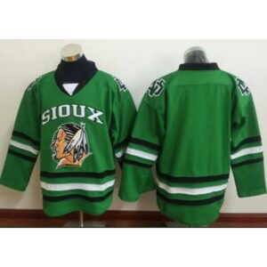 6861c78100a66_1 Toddlers North Dakota Fighting Sioux Blank Green Stitched Jersey