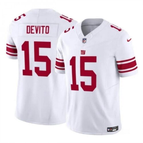 6861c7829c560_1 Men's New York Giants #15 Tommy DeVito White 2023 F.U.S.E. Vapor Untouchable Limited Stitched Jersey