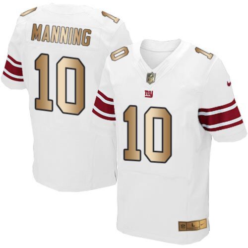 6861c7b4bf25c_1 Giants #10 Eli Manning White Men's Stitched NFL Elite Gold Jersey