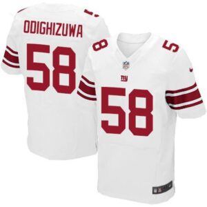 6861c7cde5da8_1 Giants #58 Owa Odighizuwa White Men's Stitched NFL Elite Jersey