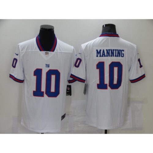 6861c7e3c70c4_1 Men's Giants #10 Eli Manning White Limited Rush Stitched Jersey