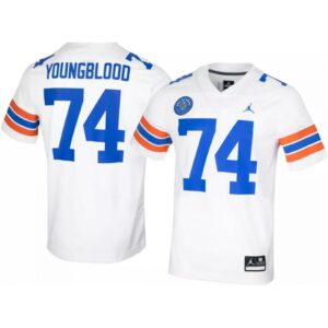 6861c7fedeba1_1 Men's Florida Gators White Jersey