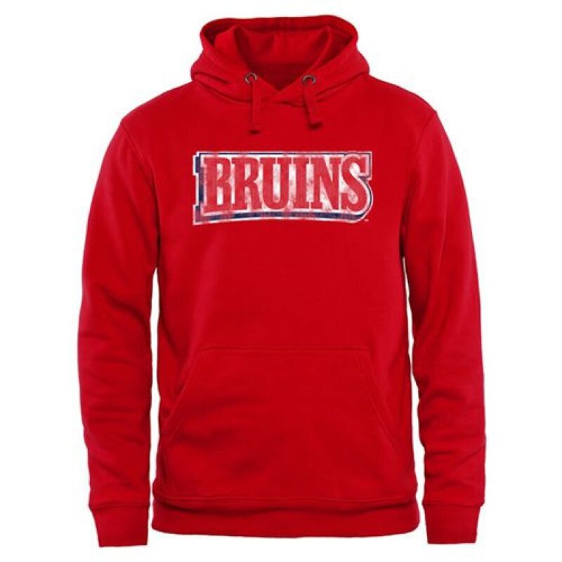 6861c828beb33_1 Belmont Bruins Classic Wordmark Pullover Hoodie Red