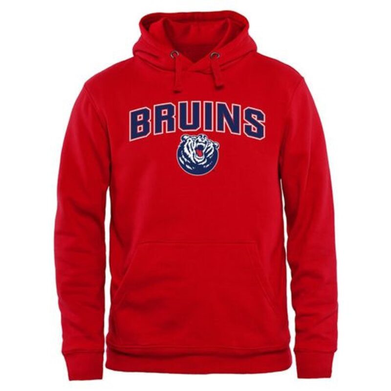 6861c82b73a7e_1 Belmont Bruins Proud Mascot Pullover Hoodie Scarlet