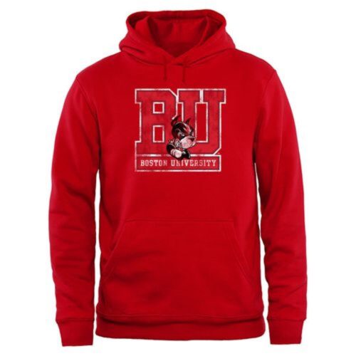 6861c86b27126_1 Boston University Big & Tall Classic Primary Pullover Hoodie Red