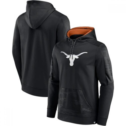 6861c89ab7e70_1 Men's Texas Longhorns Black On The Ball Pullover Hoodie
