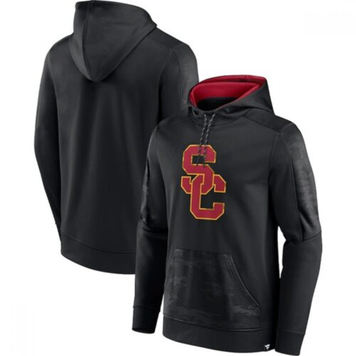 6861c8dfe7a2b_1 Men's USC Trojans Black On The Ball Pullover Hoodie