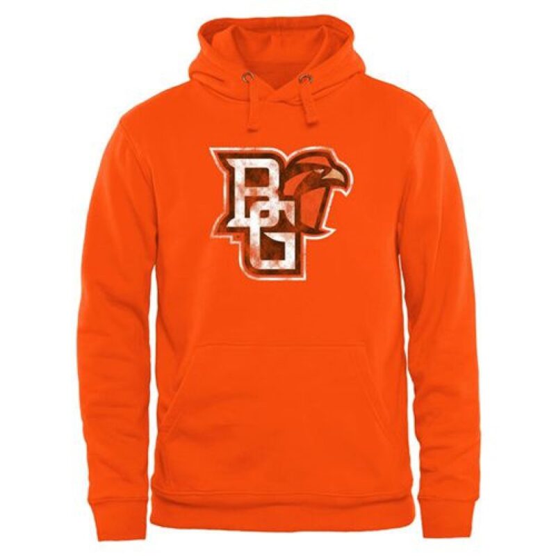 6861c90455ba2_1 Bowling Green St. Falcons Classic Primary Pullover Hoodie Orange