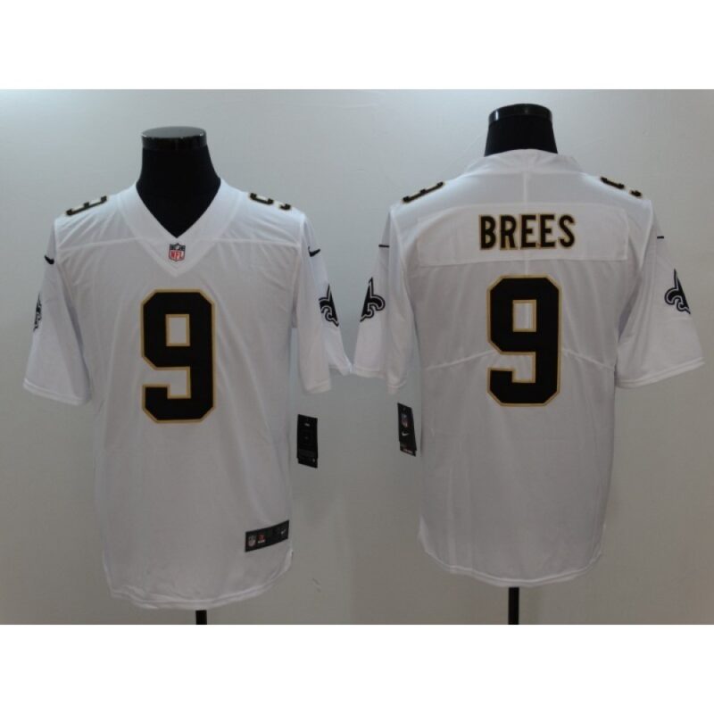 6861c94c53ce3_1 Men's New Orleans Saints #9 Drew Brees White Vapor Untouchable Limited Stitched NFL Jersey