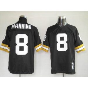 6861c96fbbbc6_1 Mitchel & Ness Saints #8 Archie Manning Black Stitched Throwback NFL Jersey