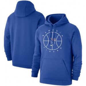 6861c971b0a70_1 Men's Memphis Tigers Royal Basketball Icon Club Fleece Pullover Hoodie