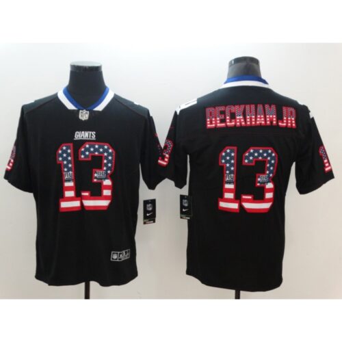 6861c98c1bd52_1 Men's New York Giants #13 Odell Beckham Jr. Black 2018 USA Flag Color Rush Limited Fashion NFL Stitched Jersey