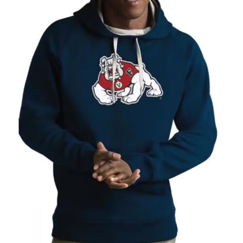 6861ca27ba770_1 Men's Fresno State Bulldogs Navy Antigua Victory Pullover Hoodie