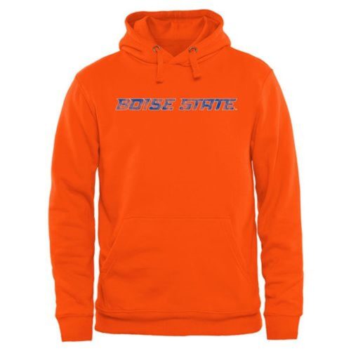 6861ca3e3a5c2_1 Boise State Broncos Classic Wordmark Pullover Hoodie Orange