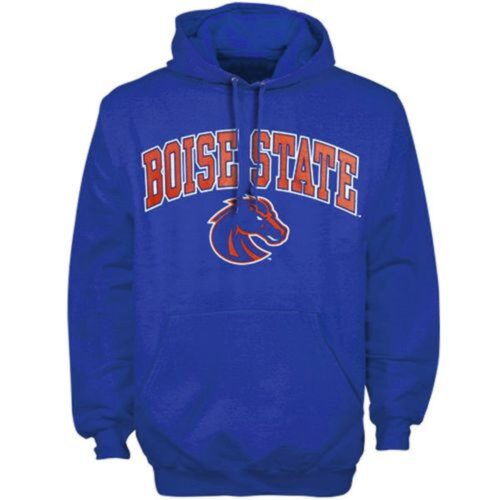 6861ca41104cd_1 Boise State Broncos Arch Over Logo Hoodie Royal