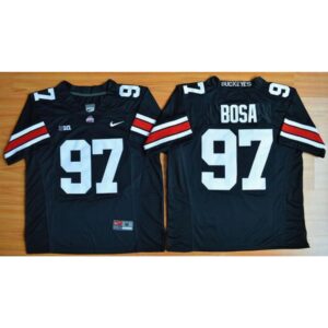 6861cab69c39c_1 Buckeyes #97 Joey Bosa Black Limited Stitched NCAA Jersey