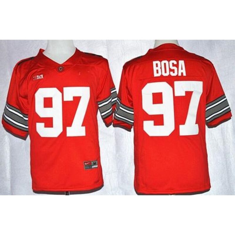 6861cabfbf333_1 Buckeyes #97 Joey Bosa Red Diamond Quest Stitched NCAA Jersey