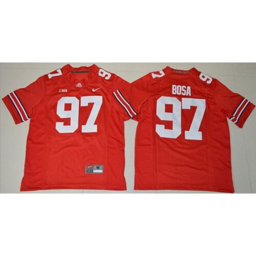 6861cad54076b_1 Buckeyes #97 Joey Bosa Red Stitched Youth NCAA Jersey