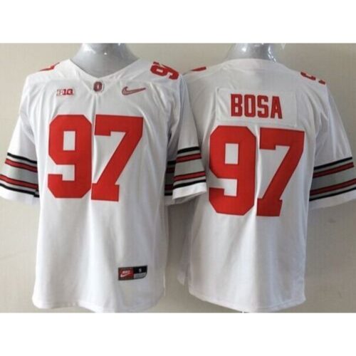 6861cadb93691_1 Buckeyes #97 Joey Bosa White Stitched Youth NCAA Jersey