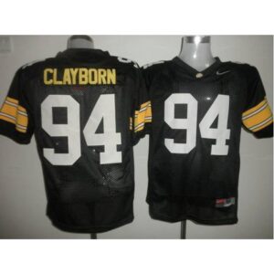 6861caeded8b0_1 Hawkeyes #94 Adrian Clayborn Black Stitched NCAA Jersey