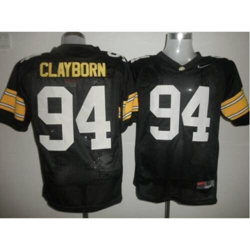 6861caeded8b0_1 Hawkeyes #94 Adrian Clayborn Black Stitched NCAA Jersey