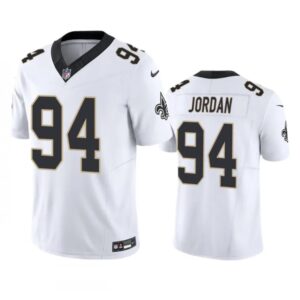 6861cb00122ea_1 Men's New Orleans Saints #94 Cameron Jordan White 2023 F.U.S.E. Vapor Untouchable Limited Stitched Jersey