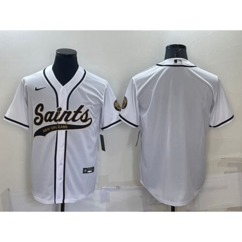 6861cb09213c4_1 Men's New Orleans Saints Blank White Cool Base Stitched Baseball Jersey