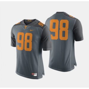 6861cb2fdd045_1 Men's Tennessee Volunteers #98 Gray College Football Stitched Jersey