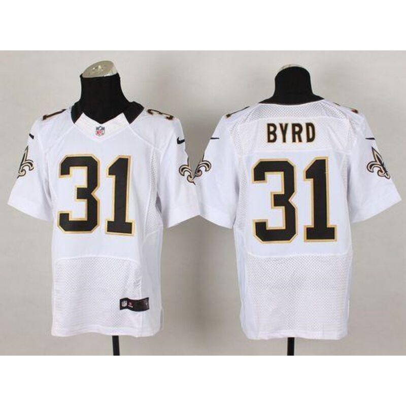 6861cb35cebc2_1 Saints #31 Jairus Byrd White Men's Stitched NFL Elite Jersey