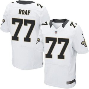 6861cb3f612e3_1 Saints #77 Willie Roaf White Men's Stitched NFL Elite Jersey