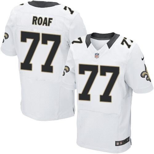 6861cb3f612e3_1 Saints #77 Willie Roaf White Men's Stitched NFL Elite Jersey
