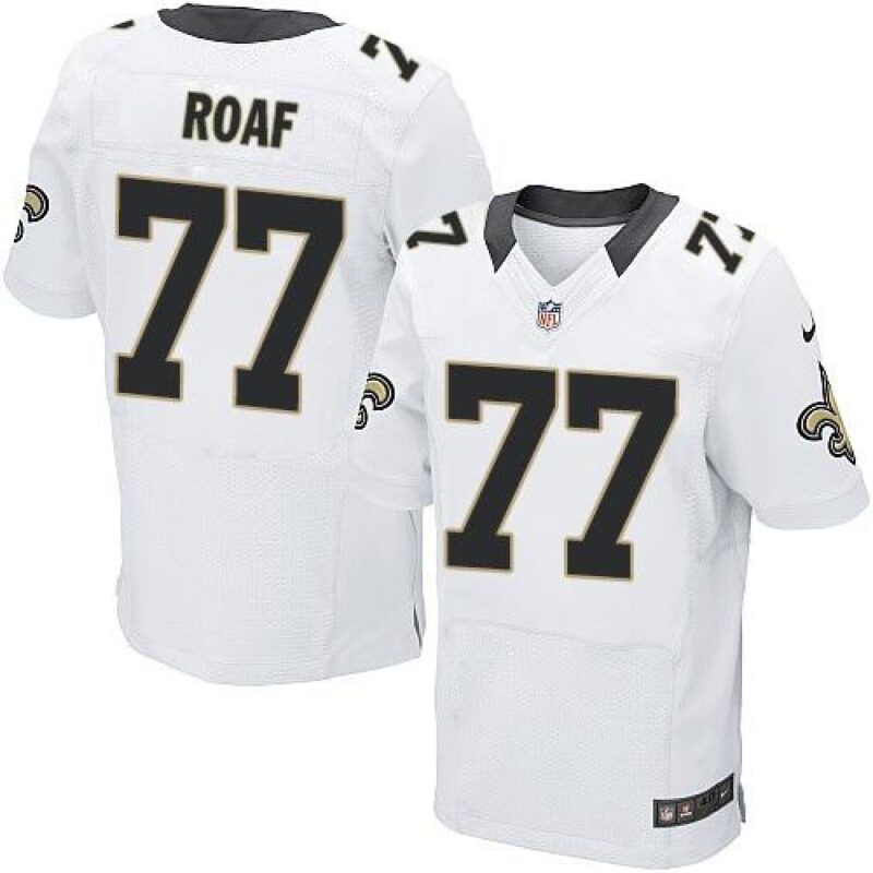 6861cb3f612e3_1 Saints #77 Willie Roaf White Men's Stitched NFL Elite Jersey
