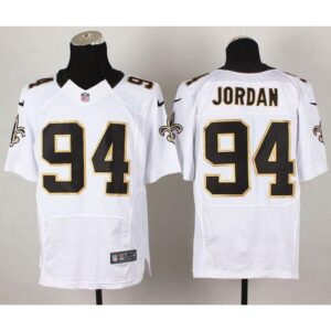 6861cb45bcdc1_1 Saints #94 Cameron Jordan White Men's Stitched NFL Elite Jersey