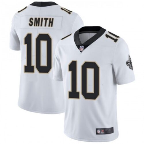 6861cb597d5dc_1 Men's New Orleans Saints #10 Tre'Quan Smith White Vapor Untouchable Limited Stitched Jersey
