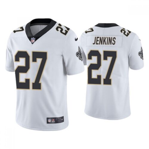 6861cb9676974_1 Men's New Orleans Saints Saints #27 Malcolm Jenkins 2021 White Vapor Untouchable Limited Stitched Jersey