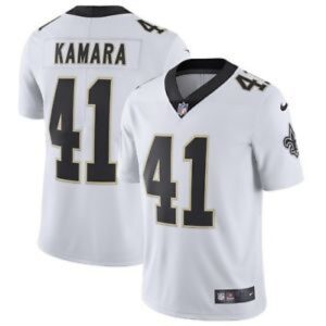 6861cbbfcc83f_1 Men's New Orleans Saints #41 Alvin Kamara White Vapor Untouchable Limited Stitched NFL Jersey