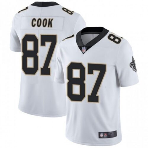 6861cc0677dec_1 Men's New Orleans Saints #87 Jared Cook White Vapor Untouchable Limited Stitched Jersey