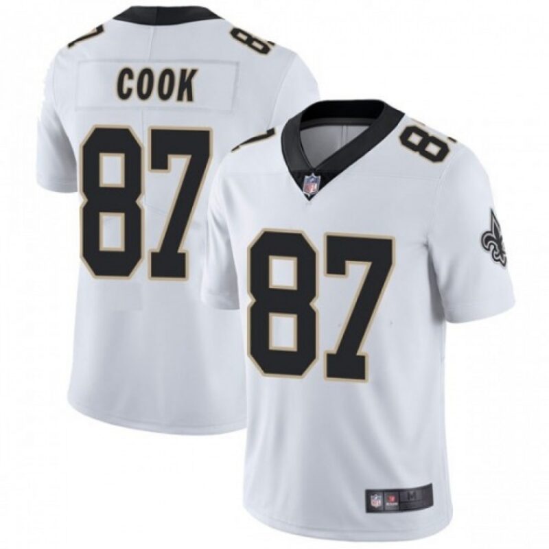 6861cc0677dec_1 Men's New Orleans Saints #87 Jared Cook White Vapor Untouchable Limited Stitched Jersey