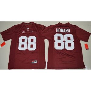 6861cc199b4c2_1 Crimson Tide #88 O. J. Howard Red Limited Stitched NCAA Jersey