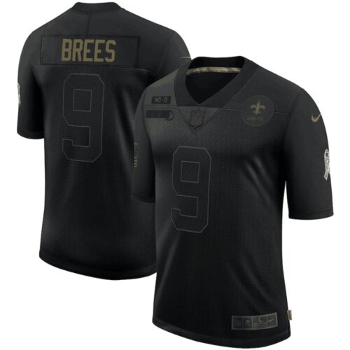 6861cc276c1f7_1 Men's New Orleans Saints #9 Drew Brees 2020 Black Salute To Service Limited Stitched Jersey