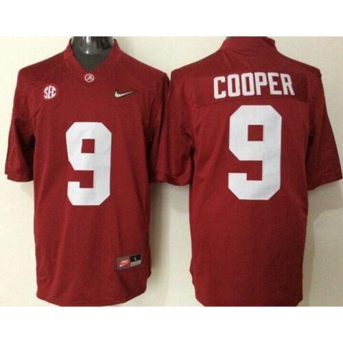 6861cc3b9c15b_1 Crimson Tide #9 Amari Cooper Red Limited Stitched NCAA Jersey