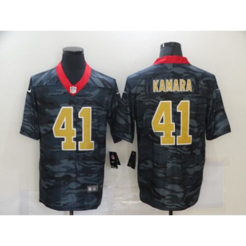 6861cc4b375cd_1 Men's New Orleans Saints #41 Alvin Kamara 2020 Camo Limited Stitched Jersey