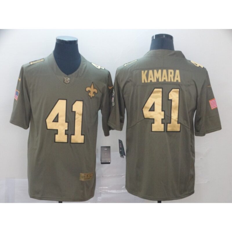 6861cc54aa5b7_1 Men's New Orleans Saints #41 Alvin Kamara Camo Salute To Service Stitched NFL Gold Jersey