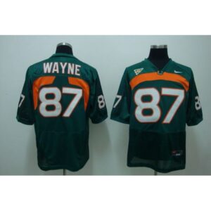 6861cc5a75bc2_1 Hurricanes #87 Reggie Wayne Green Stitched NCAA Jersey