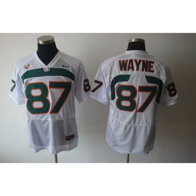 6861cc60923b1_1 Hurricanes #87 Reggie Wayne White Stitched NCAA Jerseys